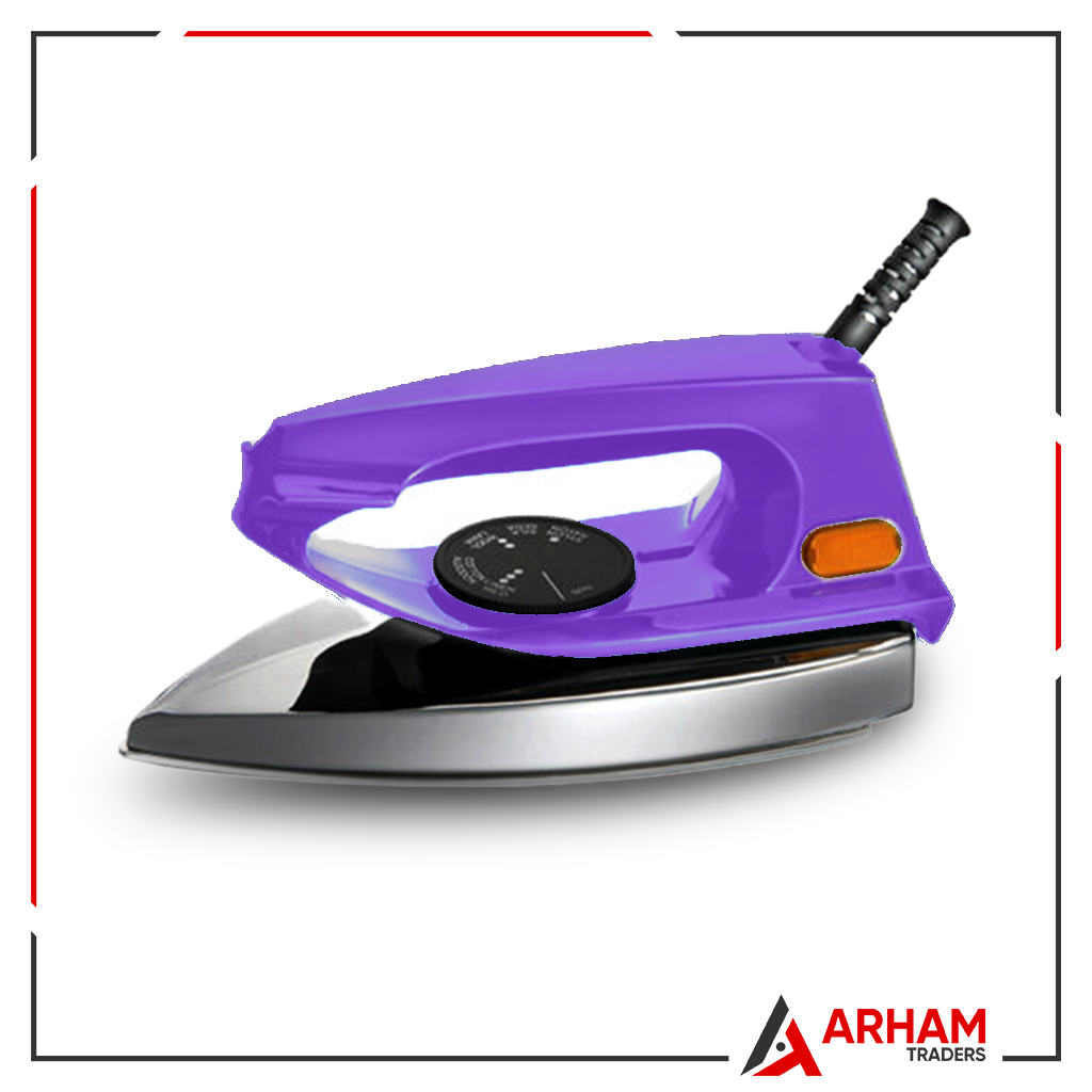 Light Weight Dry Iron - Imported - New Model - 1000 Watts