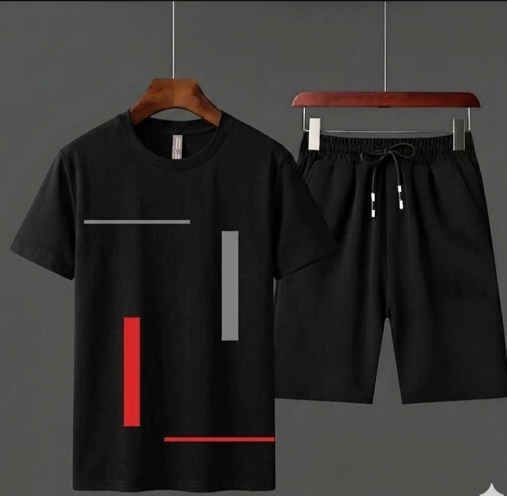Round Neck Half Sleeves Casual Tracksuit Amazing And Trendy T Shirt And Shorts for men n boys Gym Part Shirt And Jogging Track Suit